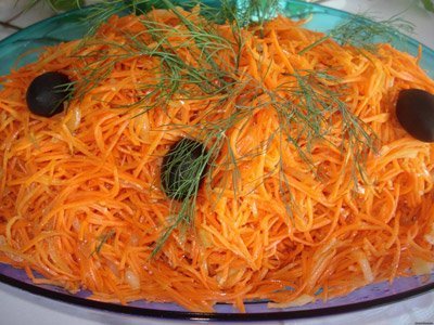 салат из моркови из моркови существуют много блюд