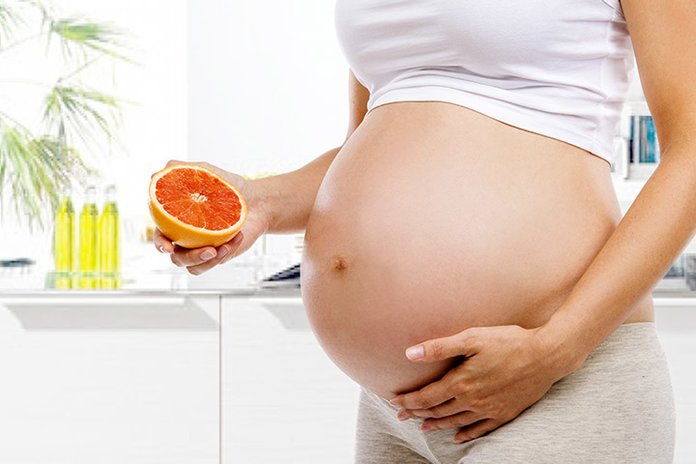 Грейпфрут во время беременности 